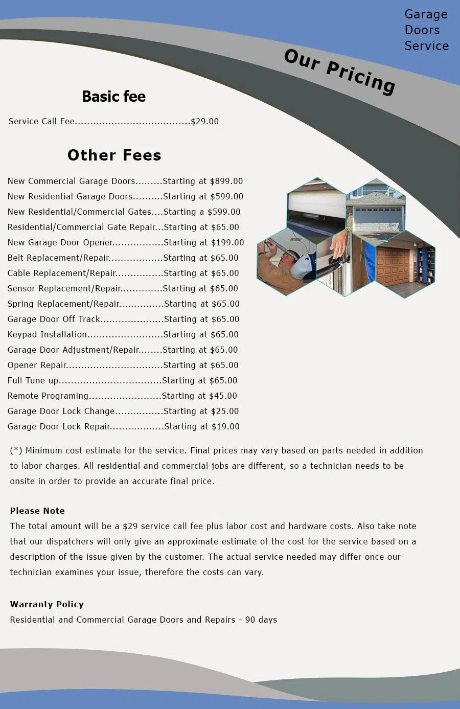 Security Garage Doors Bloomingdale, IL 630-381-0639